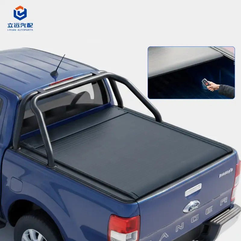 Elektrický pevný hliníkový zatahovací kryt na tonneau pro Ford Jeep