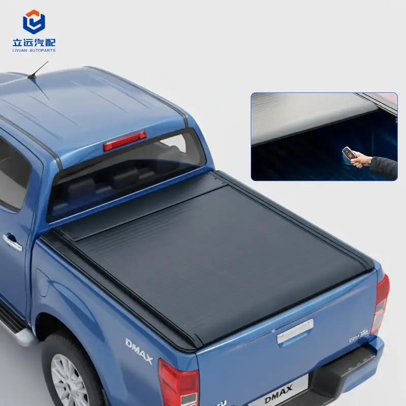 Elektrický pevný hliníkový zatahovací kryt tonneau pro Isuzu