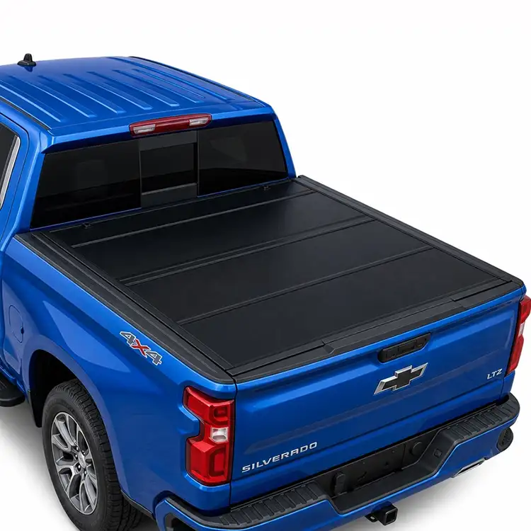 Nízkoprofilový tvrdý čtyřsložkový kryt tonneau pro Chewy Silverado