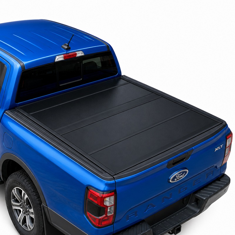 Nízkoprofilový tvrdý čtyřsložkový kryt tonneau pro Ford Ranger